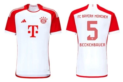 Trikot Adidas FC Bayern 2023-2024 Home - Beckenbauer 5 I Heim FCB - Bild 1 von 2