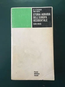 AGRICULTURAL HISTORY OF WESTERN EUROPE (500-1850), Einaudi, 1973 - Picture 1 of 1