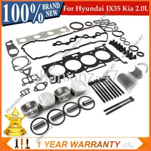 G4KD 2.0L Engine Rebuild Overhaul Kit For Hyundai Tucson IX35 KIA Forte Optima - Picture 1 of 22