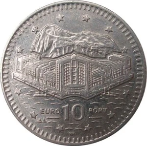 Gibraltar 10 Pence Münze | Königin Elisabeth II | Gibraltar | 1998 - 2003 - Bild 1 von 2