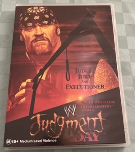 WWE WWF - Judgment Day 2002 PPV DVD Excellent Condition Wrestling DVD - Picture 1 of 3