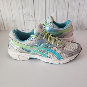 Women's Teal Gray Asics Gel Contend 2 Running Shoes Size 9 - Picture 1 of 8