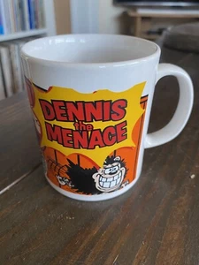 DENNIS THE MENACE & GNASHER Mug DC Thomson 1996 Kiln Craft Tableware - Picture 1 of 5