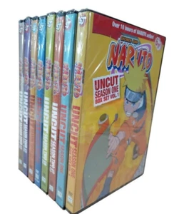 Naruto Uncut Complete Seasons 1-4 (220 Episodes, 48-Disc DVD Box Set) Region 1