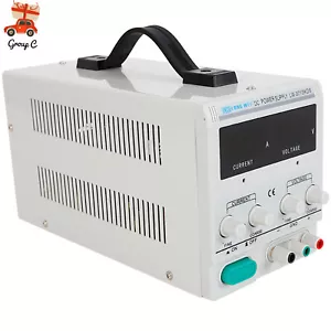 Regelbar Digital Labornetzgerät Trafo DC Netzteil 0-30V 0-10A LCD Power Supply - Bild 1 von 17