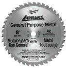 Milwaukee 48-40-4515 8' 42 Tooth Dry Cut Cermet Tipped Metal Cutting Saw Blade