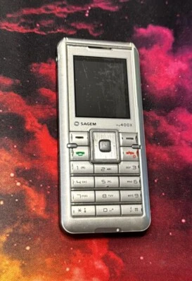 Sagem My 400 X Silber Tasten Retro Kult Handy Telefon Händler My400x My 400x - Bild 1 von 2