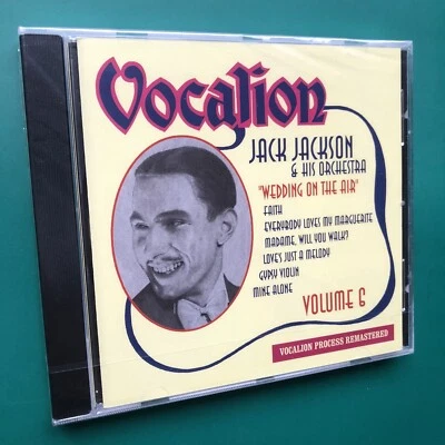 Jack Jackson Orchestra WEDDING ON THE AIR #6 Jazz CD Vocalion REMASTERED SEALED - Image 1 of 4