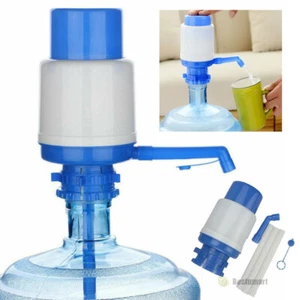 Manual Hand Press 5 Gallon Drinking Water Bottle Bottled Dispenser Pump Home - Picture 1 of 12