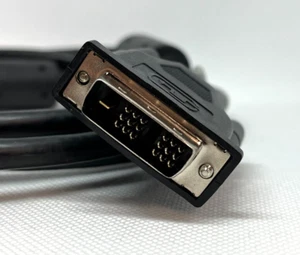 (NEW) 6FT DVI-D Monitor Cable 18+1 Single Link Male to Male Digital - Picture 1 of 2