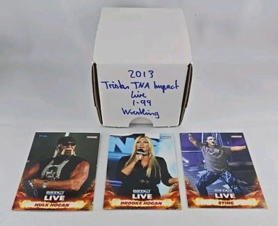 2013 Tristar TNA Impact Live  Wrestling Basesetl  KOMPLETT  1-99 - Bild 1 von 4