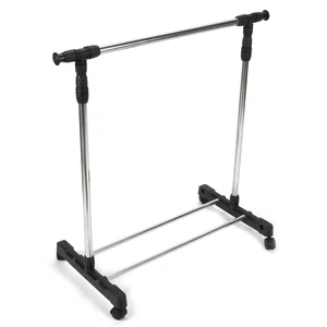 Kleiderständer Kleiderstange Garderobenständer Rollgarderobe auf Rollen - Bild 1 von 6