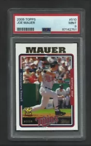 PSA 9 MINT JOE MAUER 2005 TOPPS #510 JB - Picture 1 of 1