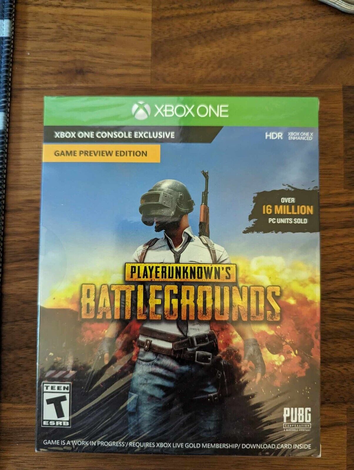 Xbox One - PUBG Player Unknown's Battlegrounds Preview Edition New Sealed