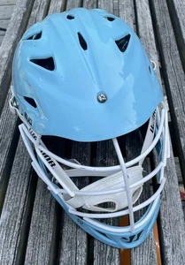 EVO Warrior weiß/blau Lacrosse Helm S/M verstellbar LAX - Bild 1 von 6
