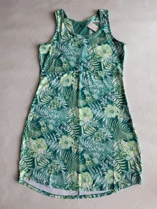Vestido Columbia Mujer Azul PFG Performance Verde Tropical Ligero Talla L - Imagen 1 de 8