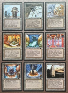 Set of Urza's lands MTG Magic the gathering - Picture 1 of 9