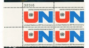 1419   plate block mint never hinged  ...... 163316 - Picture 1 of 1