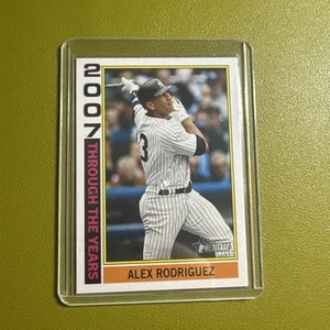 Topps Heritage 2025 Alex Rodriguez a través de los años #TTY-18 Yankees - Imagen 1 de 2