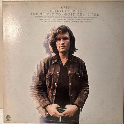 Kris Kristofferson The Silver Tongued Devil & I 1971 EX Z30679 w/lyric sleeve - Image 1 of 4
