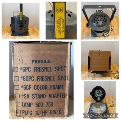 70’s Fresnel TIMES SQUARE Theatrical And Studio Supply LIGHTING - Image 1 of 4