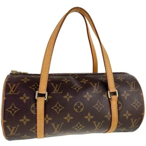 Bolso de Mano Louis Vuitton Monograma Papillon 26 Cuero Marrón 3309 - Imagen 1 de 20