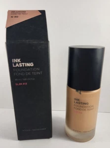 AVON INK Lasting Foundation Slim Fit Face Shop N30 Light Medium NIB - Picture 1 of 4