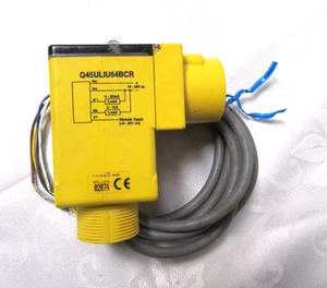 BANNER Q45ULIU64BCR ULTRASONIC SENSOR UNUSED  DEMONSTRATOR - Picture 1 of 6