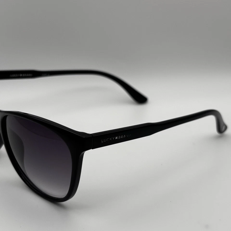 Lucky Brand Los Feliz Sunglasses Black Cat Eye 58-16-140 Gradient Lenses - Image 1 of 4