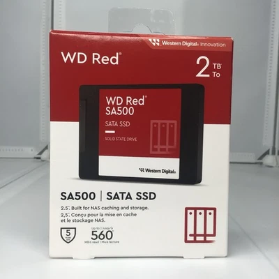 Western Digital Red SA500 2TB 2.5" SATA III SSD (WDS200T2R0A) - Image 1 of 4