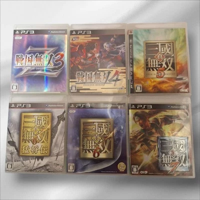 PS3 Dynasty Warriors Sengoku Musou 6 Game Set KOEI TECMO Tested Bundle - Image 1 of 4