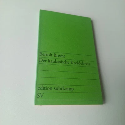 Bertolt Brecht, "Der kaukasische Kreidekreis", edition suhrkamp 31 - Bild 1 von 4