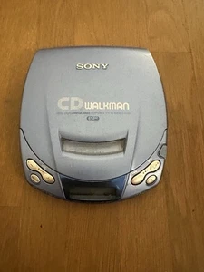 Tragbarer CD Player Sony Walkman D-E201 Gebraucht Funktionsfähig Blau - Bild 1 von 6