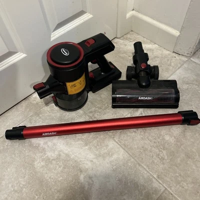 AIRDASH1 2-In-1 Cordless Stick Vacuum Cleaner, Red/Black, Ewbank EWVC3210 - Image 1 of 4