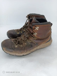 Danner Mountain 600 4.5" Hiking Boot Mens Sz 9.5 Brown Leather Vibram S6 - Picture 1 of 9