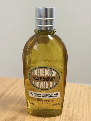 Aceite de ducha de almendras limpiador y suavizante L'Occitane 8,4 oz Foto 1 de 2