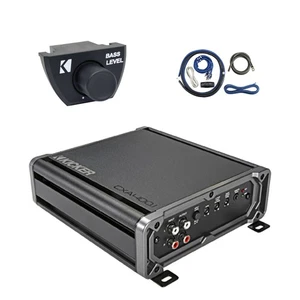 Kicker CXA400.1 CX-Series 400W Car Audio Mono Amplifier, Remote and Install Kit - Picture 1 of 5