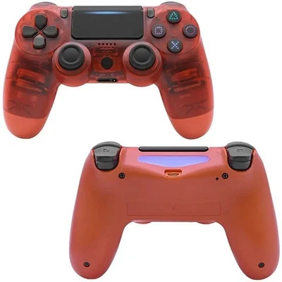 Wireless Controller for Sony PlayStation 4 – Custom Red Rock Lightning Gamepad - Image 1 of 4