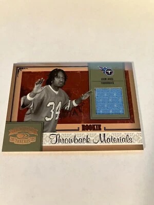 2005 Donruss Throwback Threads Materials Adam Jones #201 Rookie RC - Image 1 of 2
