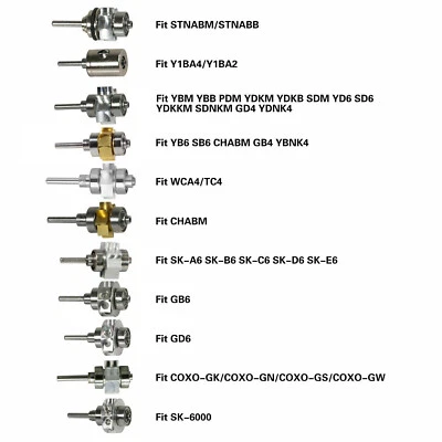 SANDENT/YABANGBANG Dentale Cartridge Turbine Rotor For KaVo /NSK High Fast Speed (LED) Handpiece