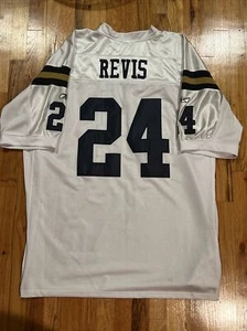 New York Jets Darrelle Revis Authentic Titans Reebok White On Field Jersey Sz 52 - Picture 1 of 8