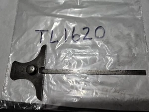 Medidor de profundidad vintage marrón y afilado #615 con regla B&S 6" EE. UU. (TL1620) - Imagen 1 de 2