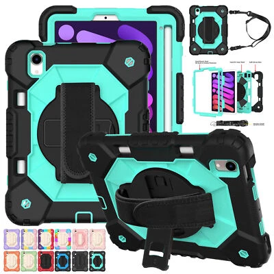 Hybrid Shockproof Rugged Stand Case For iPad 10.2 9th 9.7 6th Air4 Pro 11 Mini6 - Image 1 of 4