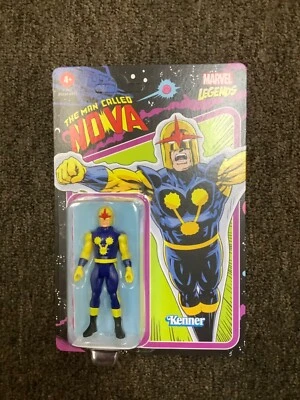 Marvel’s Nova Marvel Legends The Man Called Nova Kenner Retro Card 3.75” Figure - Image 1 of 2