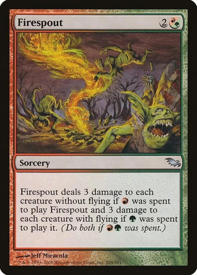 3XMTG - Firespout (SHM) - Image 1 of 1