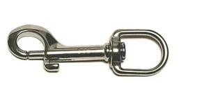 10 Typ 316 Edelstahl drehbare Bolzen Karabinerhaken, 3/4" x 3-3/4" (19 mm) - Bild 1 von 1