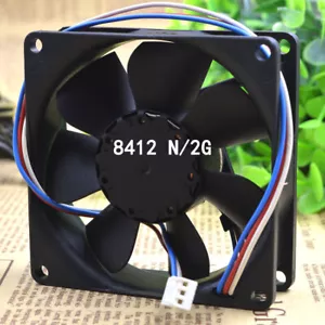 Used and tested ebmpaps 80X80X25MM TYP 8412 N/2G 3-wire High end equipment fan - Picture 1 of 7