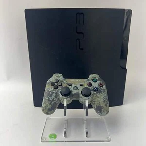Sony PlayStation 3 Slim PS3 320GB Black Console Gaming System CECH-3001B - Picture 1 of 15