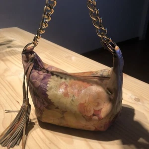 Vintage Maurizio Taiuti Floral Leather shoulder bag (See Pics For Details) - Picture 1 of 9