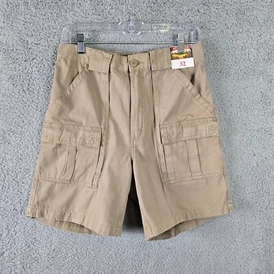 Pantalones Cortos de Senderismo de Carga Weekender para Hombres 32x7 Tostado Cintura Elástica Exterior Barco de Pesca Foto 1 de 4